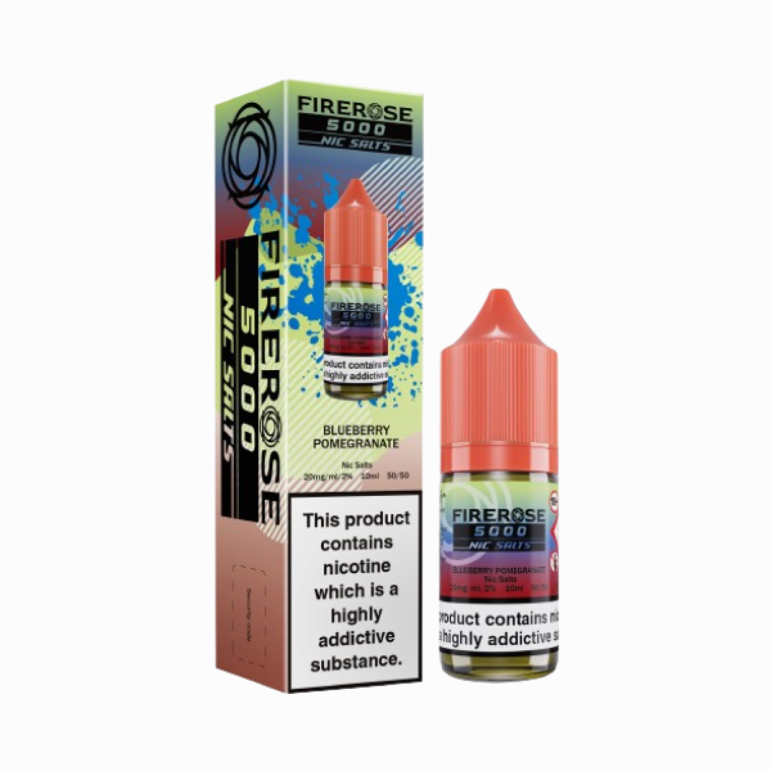 Elux Firerose 5000 - Nic Salt - Blueberry Pomegranate Elux Firerose 5000 - Nic Salt - Blueberry Pomegranate