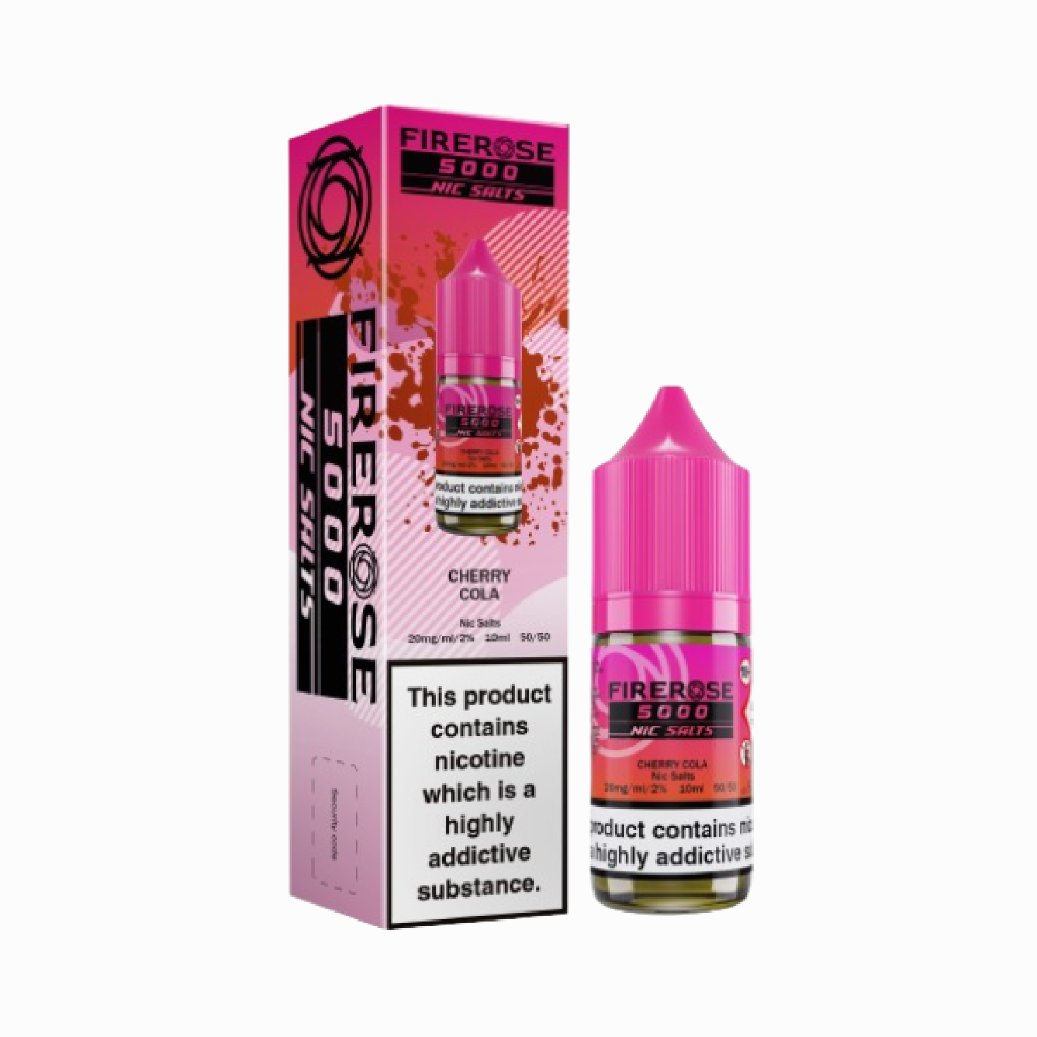 Elux Firerose 5000 - Nic Salt - Cherry Cola Elux Firerose 5000 - Nic Salt - Cherry Cola