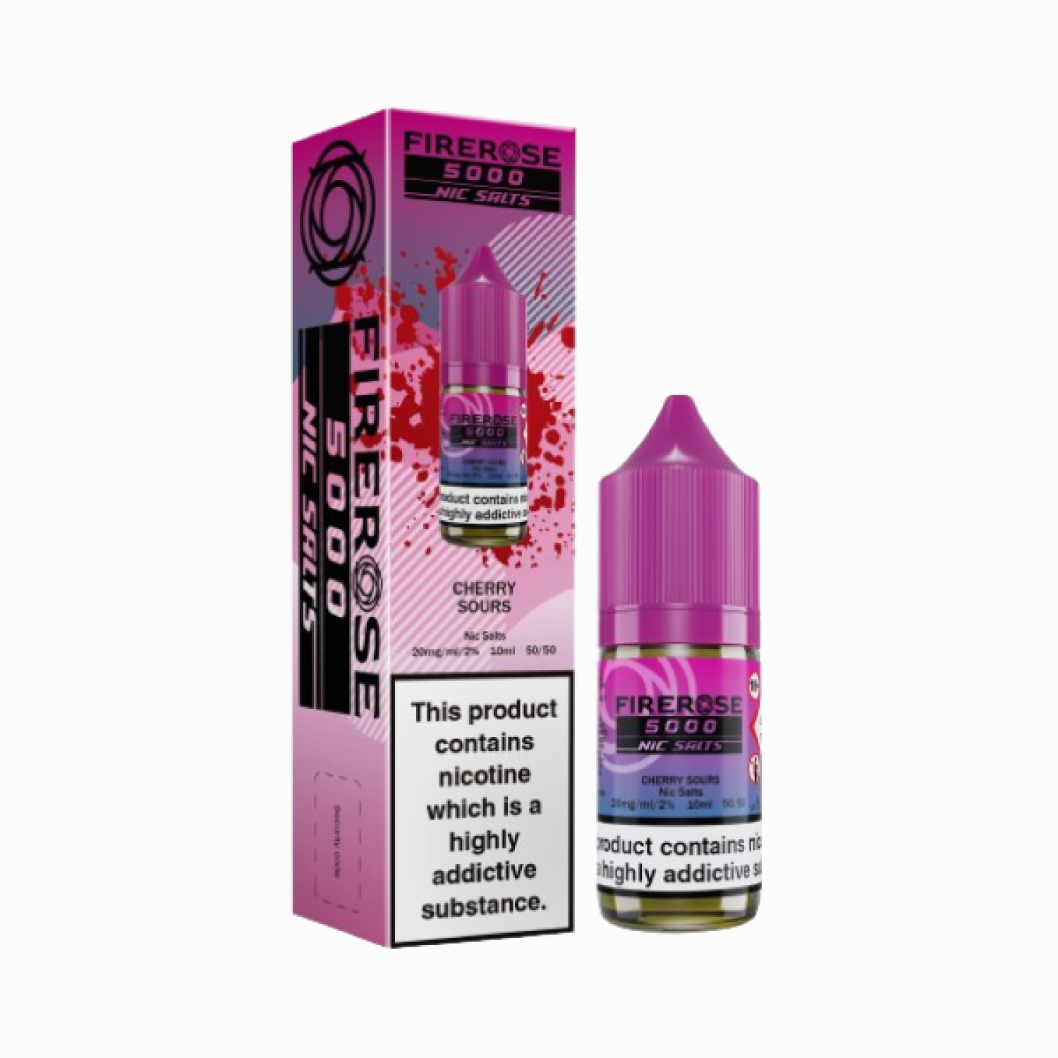 Elux Firerose 5000 - Nic Salt - Cherry Sours Elux Firerose 5000 - Nic Salt - Cherry Sours