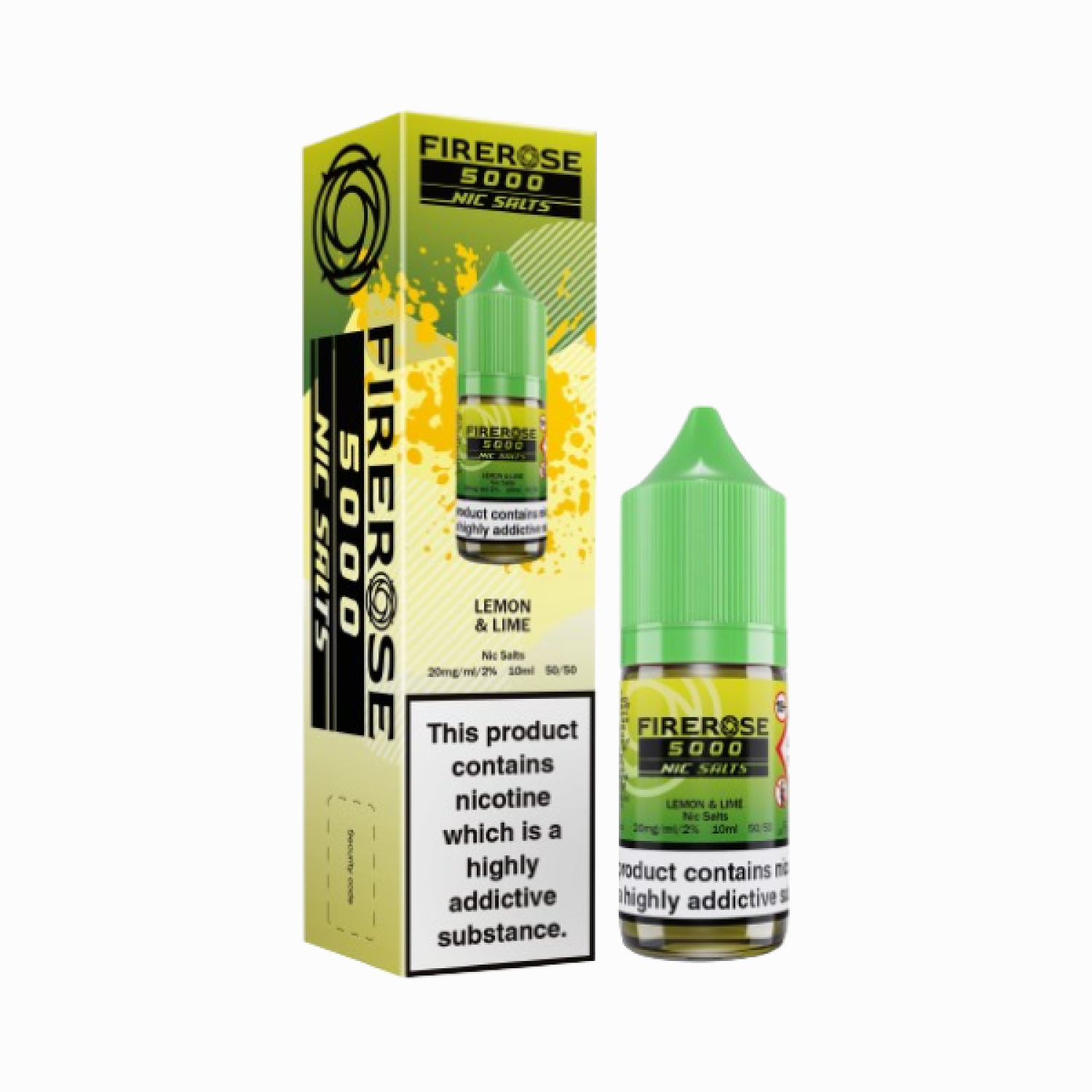 Elux Firerose 5000 - Nic Salt - Lemon & Lime Elux Firerose 5000 - Nic Salt - Lemon & Lime