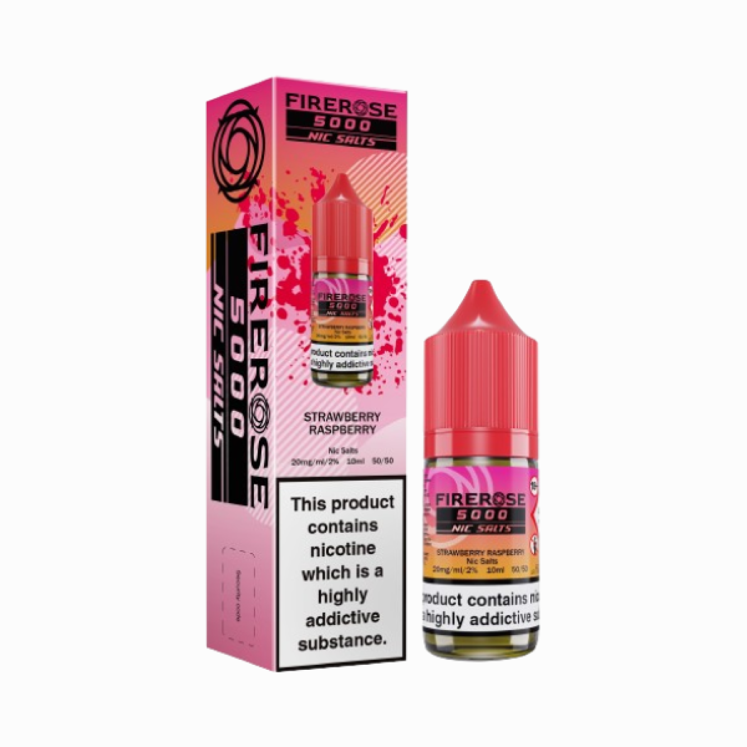 Elux Firerose 5000 - Nic Salt - Strawberry Raspberry Elux Firerose 5000 - Nic Salt - Strawberry Raspberry
