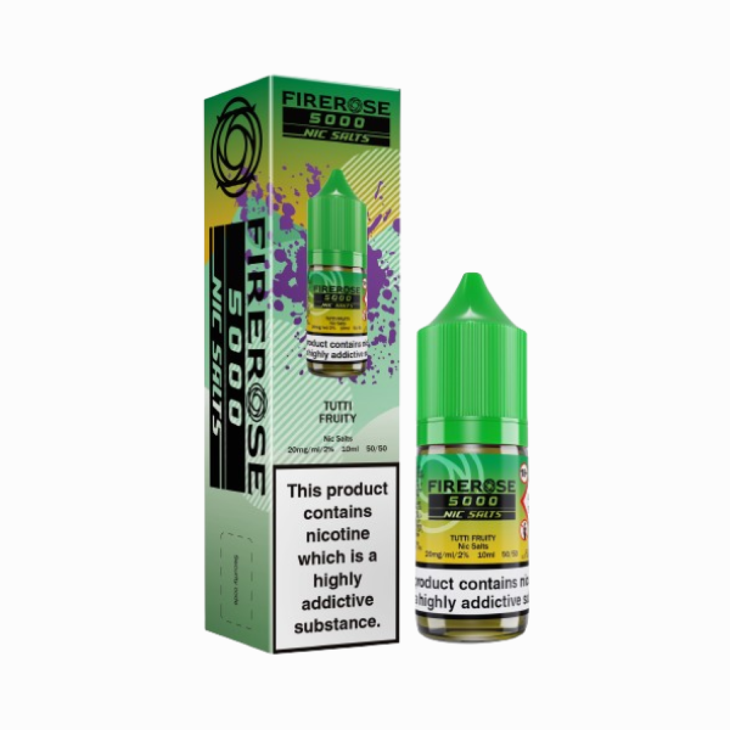 Elux Firerose 5000 - Nic Salt - Tutti Fruity Elux Firerose 5000 - Nic Salt - Tutti Fruity