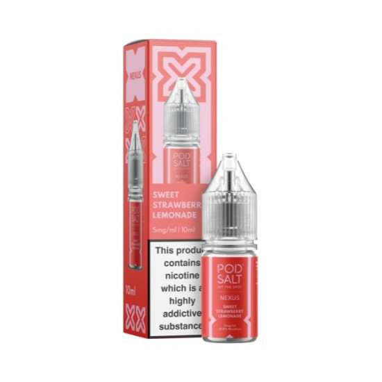 Pod Salt Nexus - Nic Salt - Sweet Strawberry Lemonade