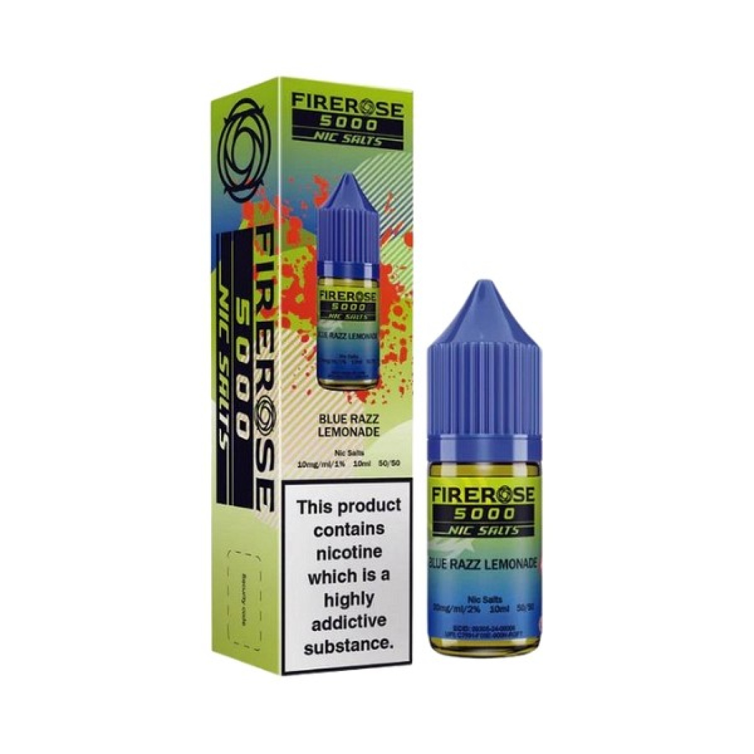 Elux Firerose 5000 - Nic Salt - Blue Razz Lemonade Elux Firerose 5000 - Nic Salt - Blue Razz Lemonade