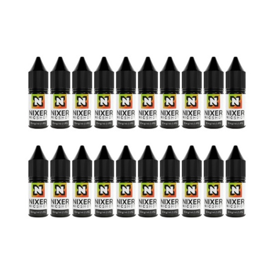 Nixer - Nic Shot - 100VG Nic Shot - 20 Pack