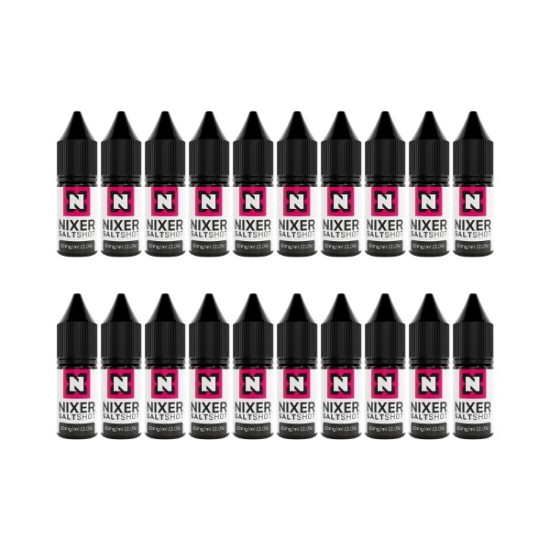 Nixer - Nic Shot - 50/50 Salt Nic Shot - 20 Pack