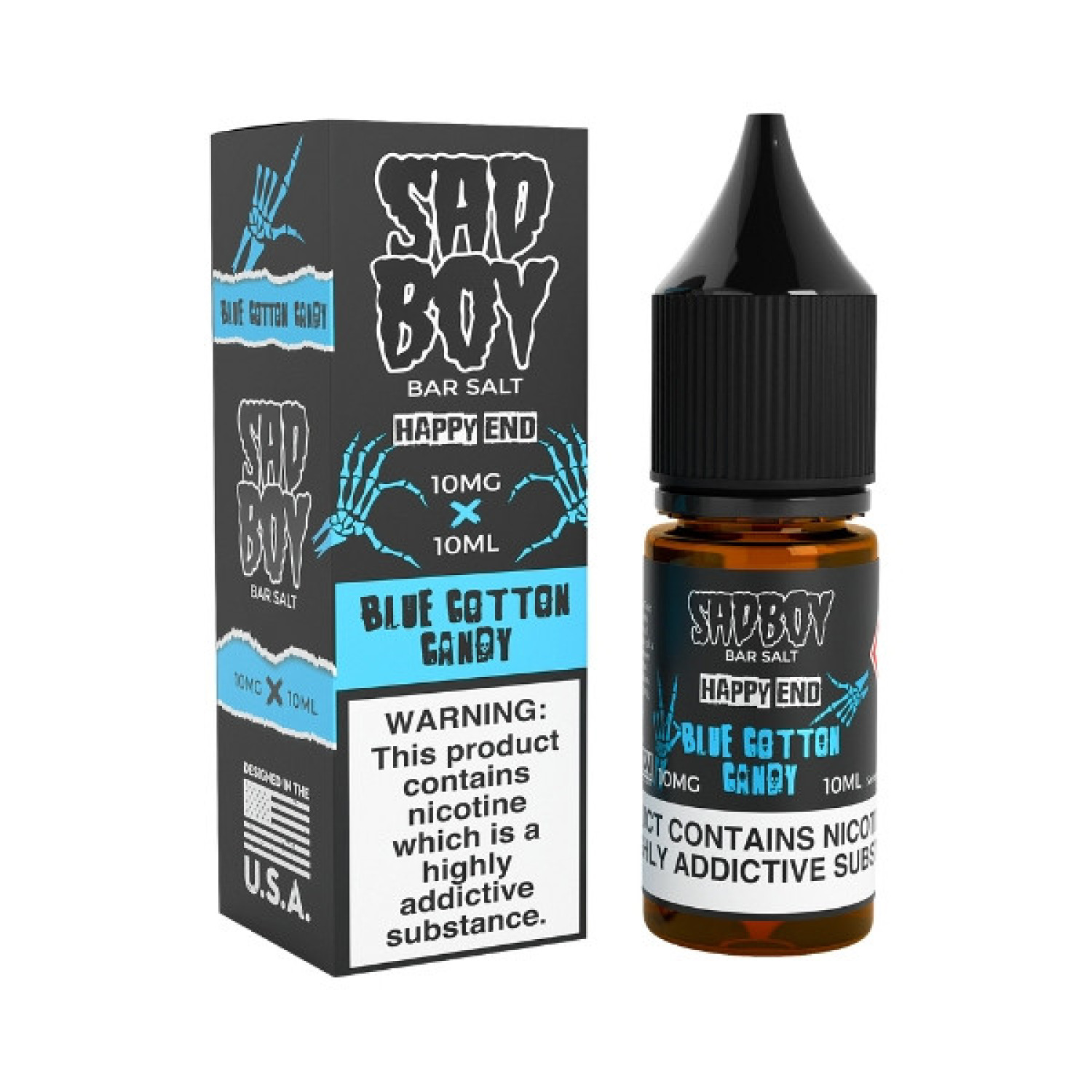 Sadboy V2 - Nic Salt - Blue Cotton Candy Sadboy V2 - Nic Salt - Blue Cotton Candy