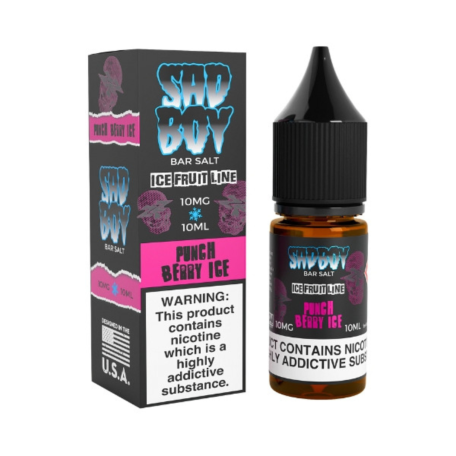 Sadboy V2 - Nic Salt - Punch Berry Ice Sadboy V2 - Nic Salt - Punch Berry Ice
