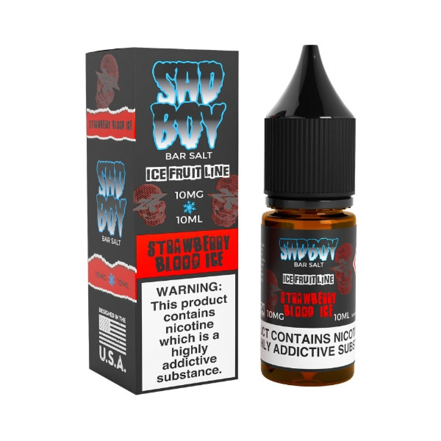 Sadboy V2 - Nic Salt - Strawberry Blood Ice Sadboy V2 - Nic Salt - Strawberry Blood Ice
