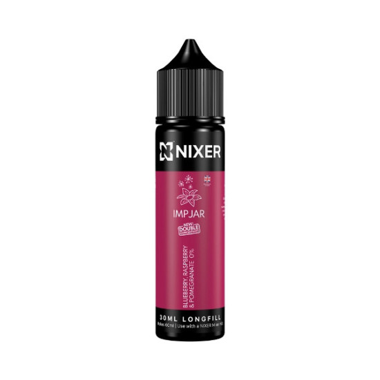 Nixer X Imp Jar - 30ml - Blueberry, Raspberry & Pomegranate - Longfill