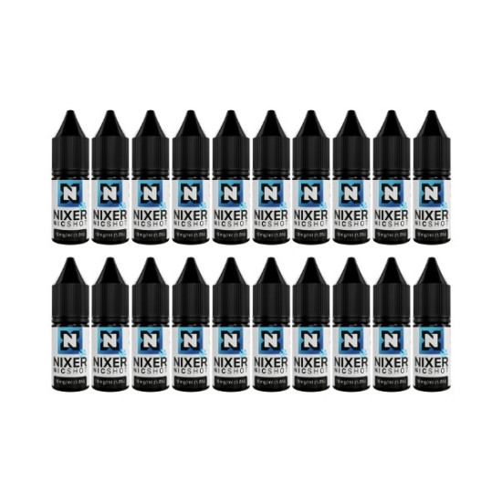 Nixer - Nic Shot - 70/30 Ice Nic Shot - 20 Pack