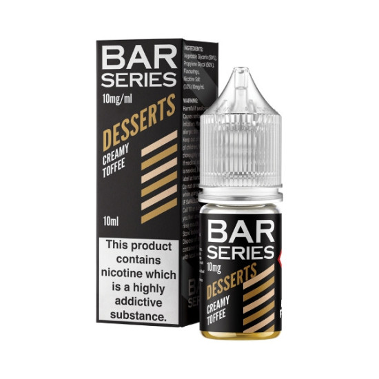 Bar Series Desserts - Nic Salt - Creamy Tofee