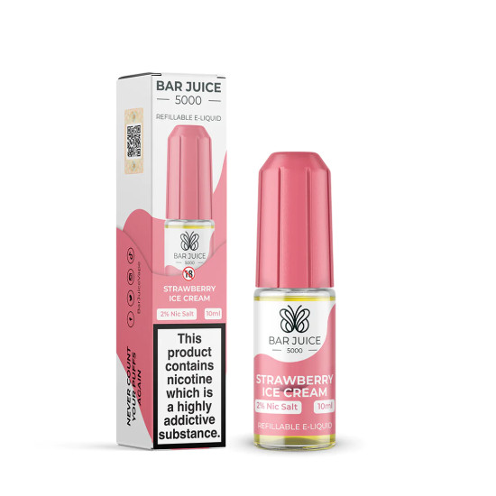 Bar Juice - Nic Salt - Strawberry Ice Cream