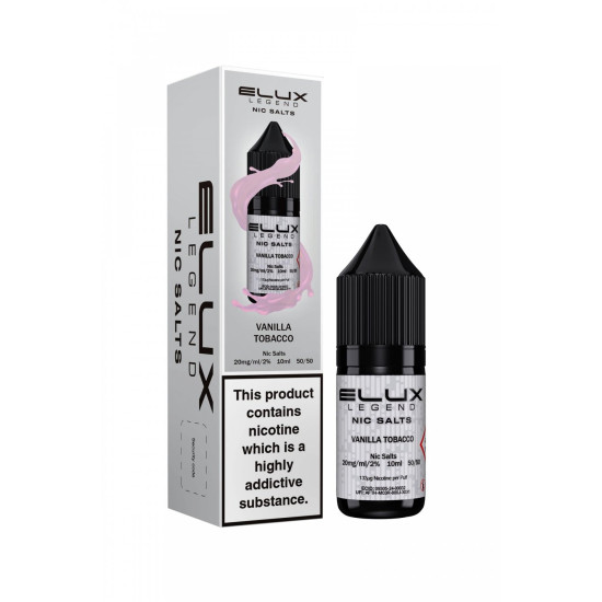 Elux - Nic Salt - Vanilla Tobacco