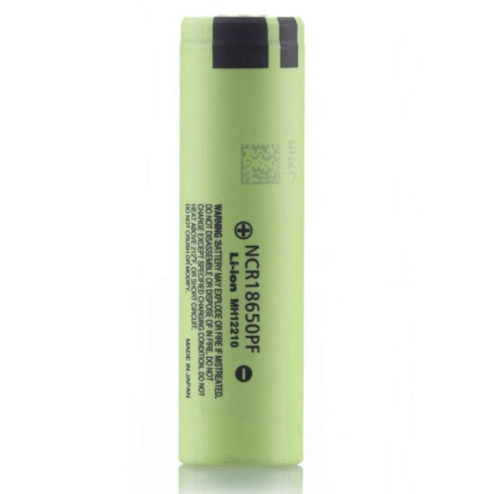 Panasonic NCR18650PF - 18650 Battery - 2900mAh - 10A - Max 30W Single / Max 60W Dual