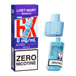 Lost Mary BM6000 Pod & Refill - Menthol