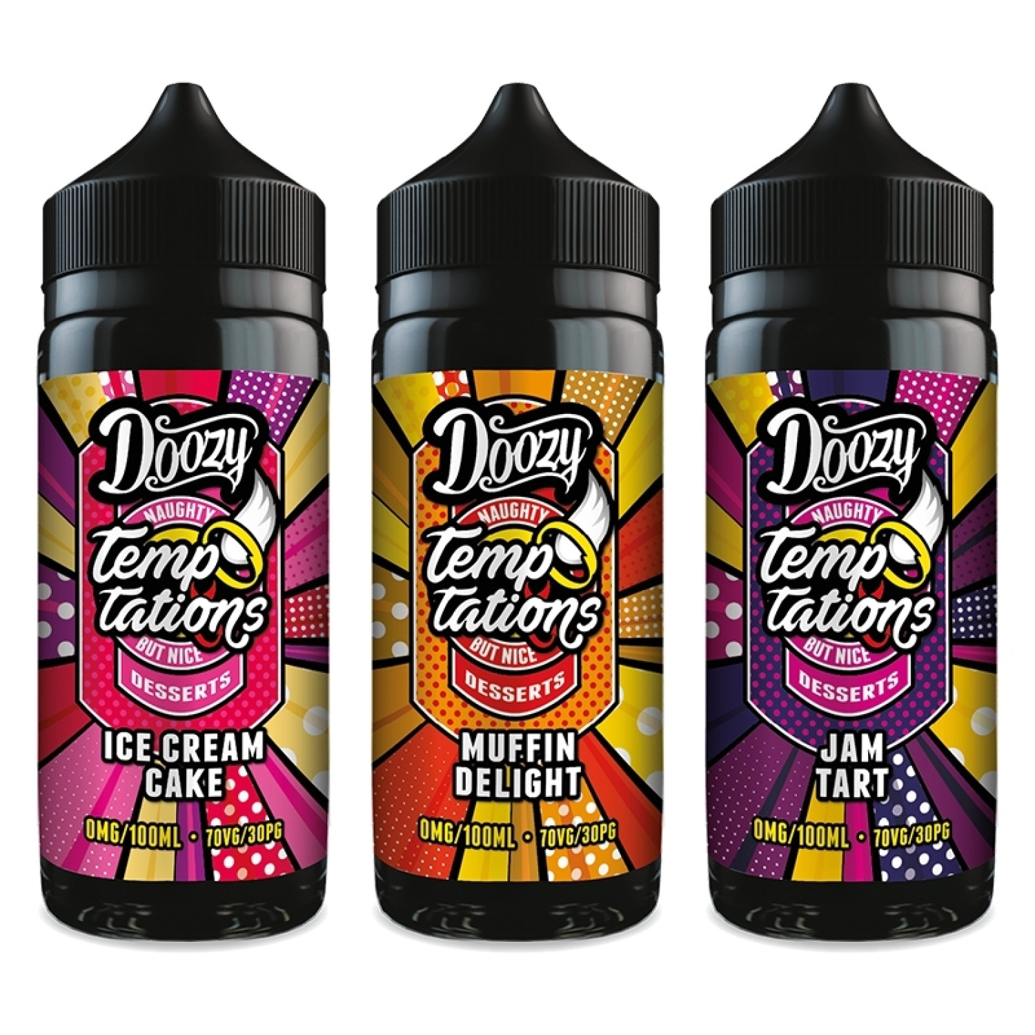 Doozy Temptations 100ml Shortfill Doozy Temptations 100ml Shortfill