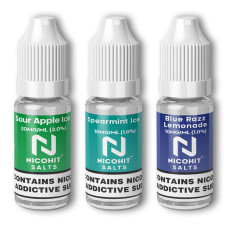 Nicohit 10ml Nic Salts Nicohit 10ml Nic Salts