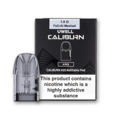Uwell Caliburn A3S Pods (4-Pack) Uwell Caliburn A3S Pods (4-Pack)