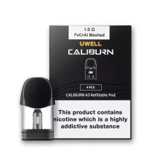 Uwell Caliburn A3 Pods (4-Pack) Uwell Caliburn A3 Pods (4-Pack)