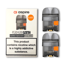 Aspire Flexus Pro Replacement Pods (With Coil) Aspire Flexus Pro Replacement Pods (With Coil)