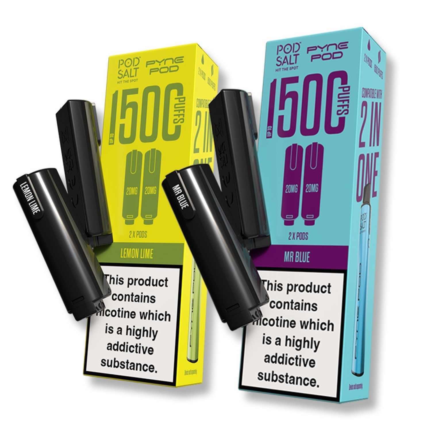 Pod Salt Pyne 2-in-1 Pre-Filled Pods Pod Salt Pyne 2-in-1 Pre-Filled Pods