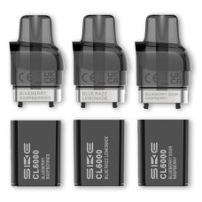 SKE Crystal CL6000 Prefilled Vape Pods 12ml
