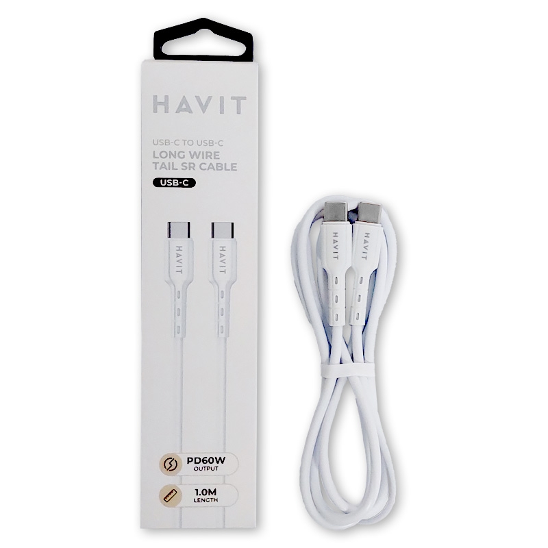 HAVIT USB-C to USB-C Super Fast Charging Cable HAVIT USB-C to USB-C Super Fast Charging Cable