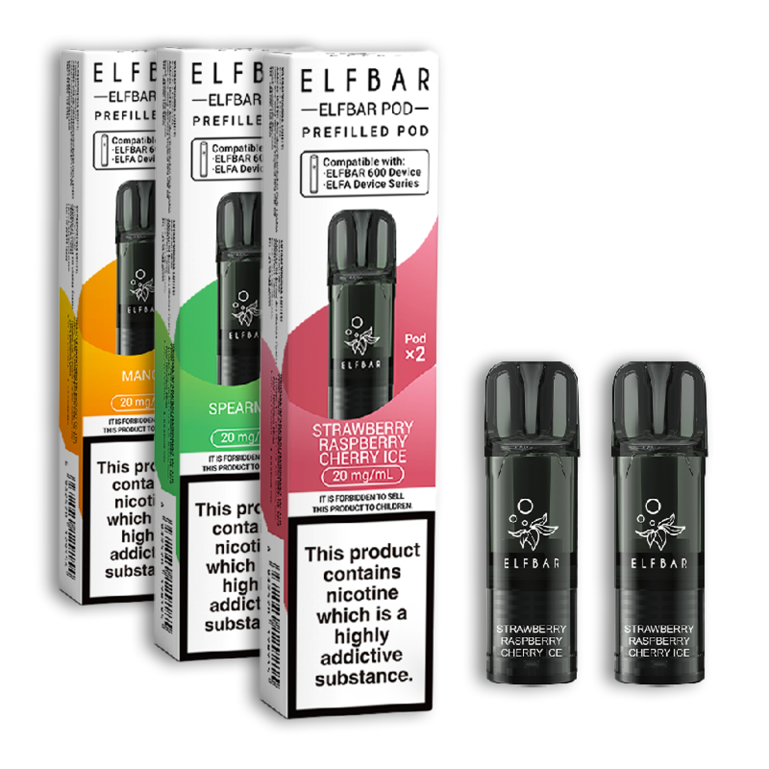 Elf Bar 600 Prefilled Vape Pods Elf Bar 600 Prefilled Vape Pods