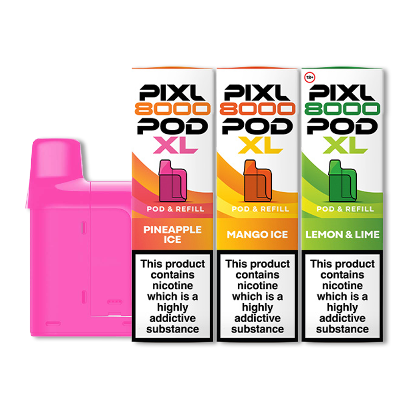 PIXL 8000 Prefilled Pods PIXL 8000 Prefilled Pods