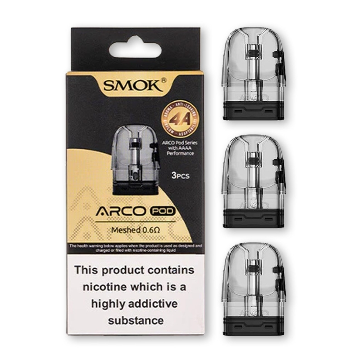 SMOK Arco Replacement Pods (3-Pack) SMOK Arco Replacement Pods (3-Pack)