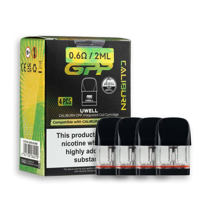 Uwell Caliburn GPP Pods (4-Pack)