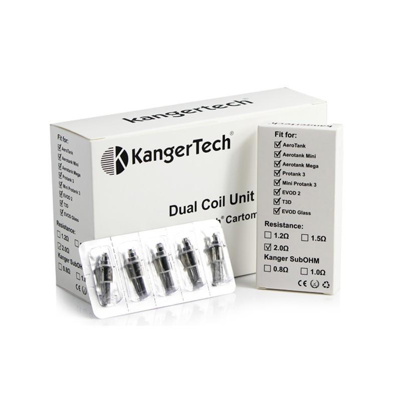 KangerTech Dual Coils (5-pack) KangerTech Dual Coils (5-pack)