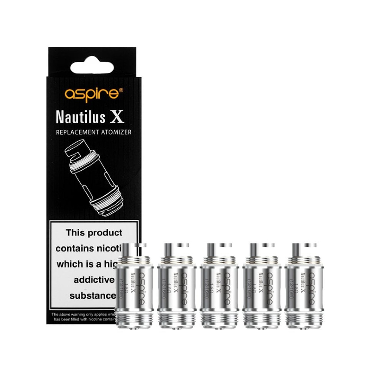 Aspire Nautilus X Coils (5-Pack) Aspire Nautilus X Coils (5-Pack)