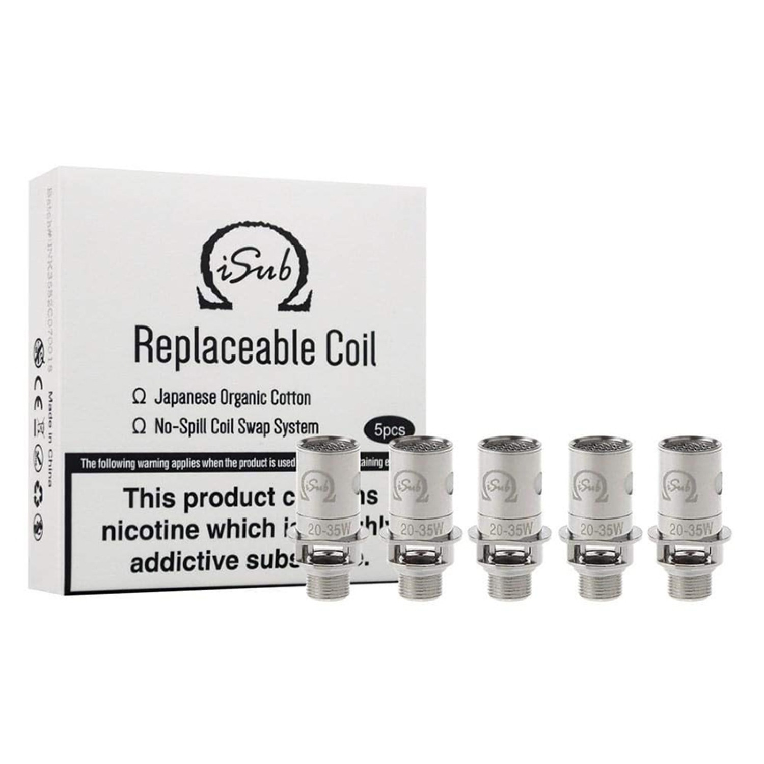 Innokin iSub Coils (5-Pack) Innokin iSub Coils (5-Pack)