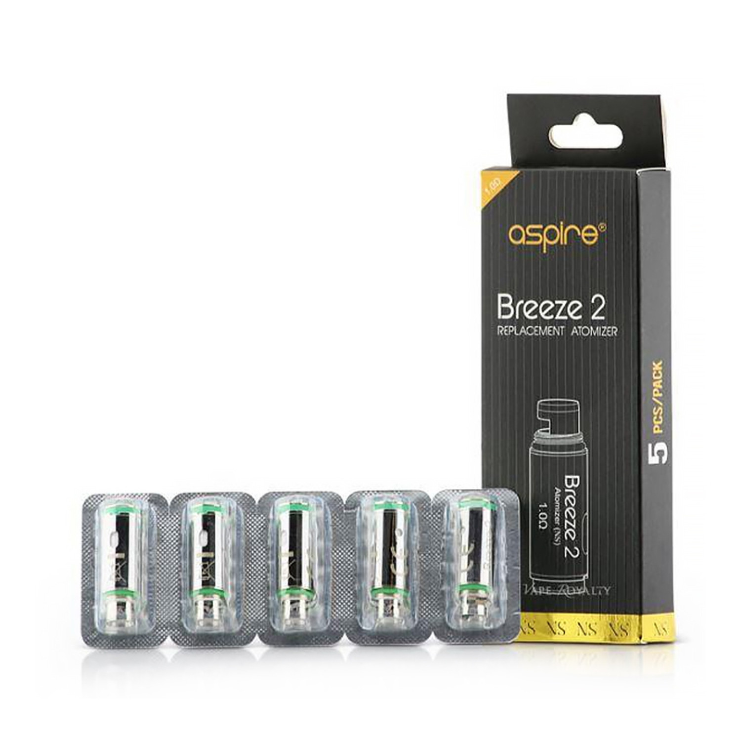 Aspire Breeze 2 Coils (5-Pack) Aspire Breeze 2 Coils (5-Pack)