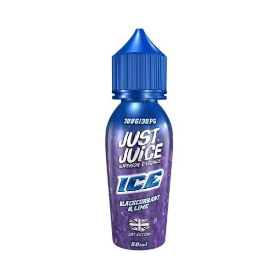 Just Juice - 50ml - Blackcurrant Lime Ice