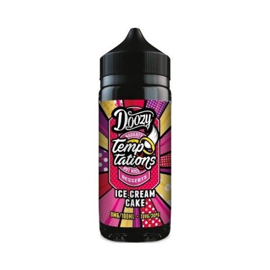 Doozy Vape - Doozy Temptation - 100ml - Ice Cream Cake