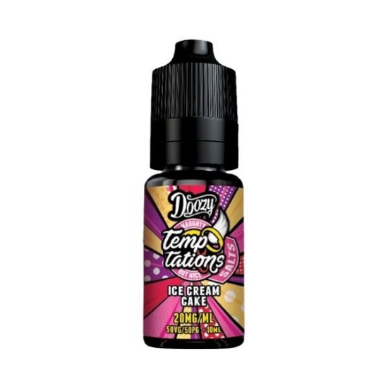 Doozy Vape - Temptations Salts - Ice Cream Cake