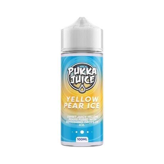 Pukka Juice - 100ml - Yellow Pear Ice