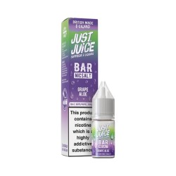 Just Juice Bar Range - Nic Salt - Grape Aloe