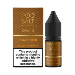 Pod Salt Origin - Nic Salt - Cuban Creme