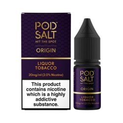Pod Salt Origin - Nic Salt - Liquor Tobacco