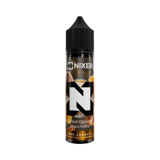 Nixer - 30ml - Salted Caramel Macchiato - Longfill