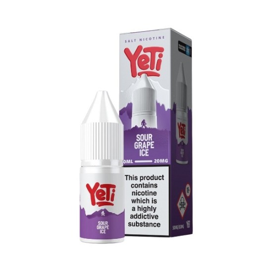 Yeti - Nic Salt - Summit Series - Sour Grape Ice