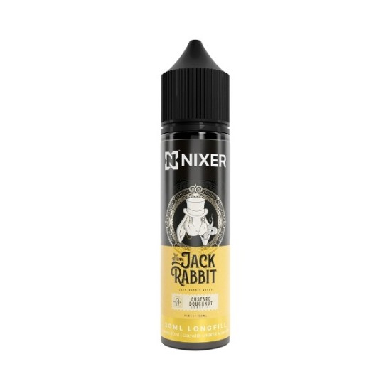 Nixer X Jack Rabbit - 30ml - Custard Doughnut  - Longfill