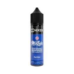 Nixer X Mix Labs - 30ml - Mad Blue - Longfill