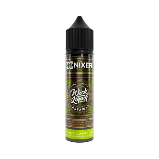 Nixer X Wick Liquor - 30ml - Castaway - Longfill