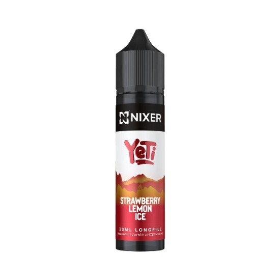 Nixer X Yeti Summit - 30ml - Strawberry Lemon Ice - Longfill