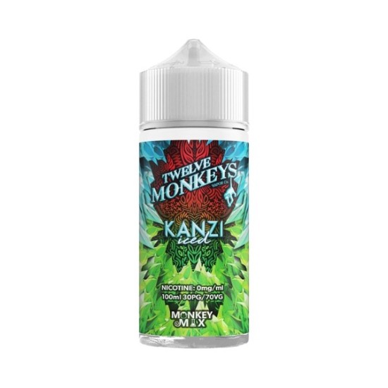 Twelve Monkeys: Ice Age - 100ml - Kanzi Iced